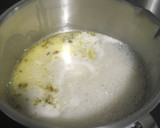 Foto del paso 4 de la receta: Bacalao en papillote con queso feta, hierbabuena y tomate