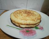 A picture of step 6 of Semolina pancake.