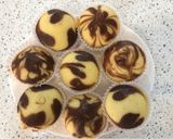 عکس مرحله 6 از دستور کاپ کیک دورنگ 🧁