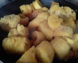 Foto del paso 1 de la receta: Torta de plátano maduro con queso y bocadillo🥧🍮🍌🧀🥚🍳🧀🍌🍮🥧