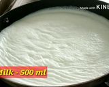 A picture of step 3 of Custard Milk Shake.