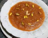 A picture of step 8 of Caramel Halwah.