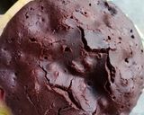 A picture of step 9 of Brownie/chocolate sponge.