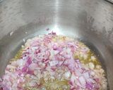A picture of step 3 of Seeraga sambha mutton briyani.