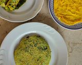 A picture of step 4 of Spinach, Egg, and Bresaola Roll-Ups.