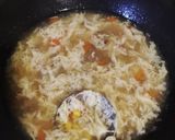 Hình bước làm 5 của món Súp Gà kiểu Hoa/ Chicken Egg Soup