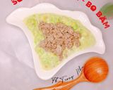 Hình bước làm 2 của món Soup Đậu Nành - Bò bằm