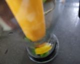 A picture of step 1 of Sprite orange jelly.