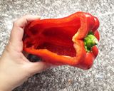 Foto del paso 1 de la receta: Morrones rellenos