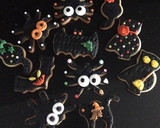 Foto del paso 8 de la receta: Galletitas de mantequilla y fondant de Halloween 🎃