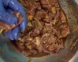 A picture of step 3 of Indonesian Fragrant Goat Satay.