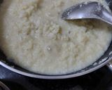 A picture of step 4 of Coconut Khoya Dry Fruit Fudge.