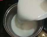 A picture of step 8 of Soup e jo (cream of barley soup).