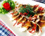 Hình bước làm 10 của món Mực nhồi thịt sốt me