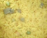 A picture of step 1 of Veggie and Tumeric rice.