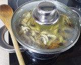 Foto del paso 7 de la receta: Sopa de pollo y champiñones