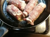 Milanesitas envueltas a la Birra