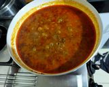 A picture of step 2 of Vadi Onion Sabzi.