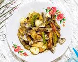 Foto langkah ke 6 dari resep Ikan Taneman Cabai Hijau.