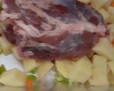 Foto del paso 1 de la receta: Carne al horno con verduras y crema