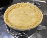 A picture of step 6 of Steak and 'The King of Cheeses' Pie.
