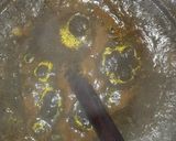 A picture of step 3 of Black soup.