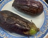Foto del paso 1 de la receta: Berenjenas rellenas al horno