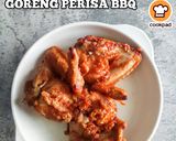 Gambar langkah 4 resipi Sayap Dan Kepak Ayam Goreng Perisa BBQ.