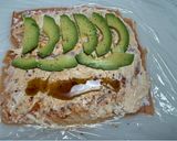 Foto del passaggio 5 della ricetta Uramaki di Salmone con Formaggio di Capra, Nduja e Avocado