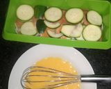 Foto del paso 3 de la receta: Pastel de calabacín y salmón ahumado