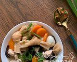 Foto langkah ke 10 dari resep Sup Ayam Kembang Tahu.
