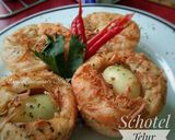 Foto langkah ke 12 dari resep Schotel Telur Keju Panggang.