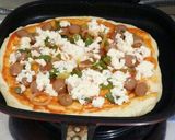 Foto langkah ke 18 dari resep Pizza teflon (atas-bawah matang)🍕🍕.