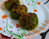 स्टफ्ड शिमला मिर्च (stuffed shimla mirch recipe in Hindi) रेसिपी चरण 1 फोटो