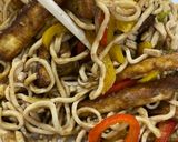 Hình bước làm 6 của món Món chay 🌱🍃: Mì tàu hủ sốt Teriyaki