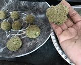 A picture of step 10 of Hara Chana Kebab.