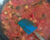 Foto del paso 5 de la receta: 🥖Bocadillo de pisto 🍅🧅🥒🫑🌶️ con huevo cocido