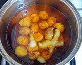 Foto del paso 9 de la receta: Crema de castañas asadas y glaseadas con frutos secos