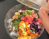 A picture of step 11 of Summer Special Juicy Jowar & Tofu Colorful Salad Bowl.
