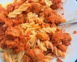 Pas rețetă Paste Bolognese de post (cu soia) 6 fotografie