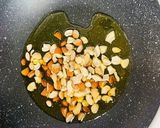 A picture of step 1 of Rava ladoo.
