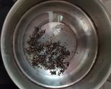 A picture of step 1 of Tea with coffee.