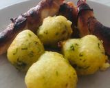 Mozzarellával töltött krumpligolyó recept fázis 5 fotója
