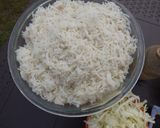 A picture of step 1 of Restaurant style Chicken and veg fried rice #CookPadApp  Rice Competition.