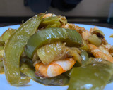 Foto del paso 6 de la receta: Espectáculo de verduras con langostinos
