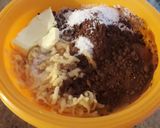 Pieczona owsianka czekoladowa z bakaliami #babyfartuch krok przepisu 4 zdjęcie
