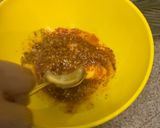 A picture of step 2 of Chatpatta kachi Keri or gaajar ka achaar 🥕🥭👌🏻.