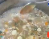 A picture of step 3 of Baby Corn Soup.