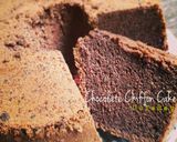 Foto langkah ke 4 dari resep Chocolate Chiffon with chocolate ganache.