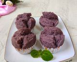 Foto langkah ke 13 dari resep Bolu Kukus Ubi Ungu.